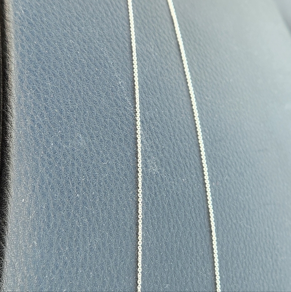 Sterling Chain and Curved Tube Necklace - Picture 5 of 9